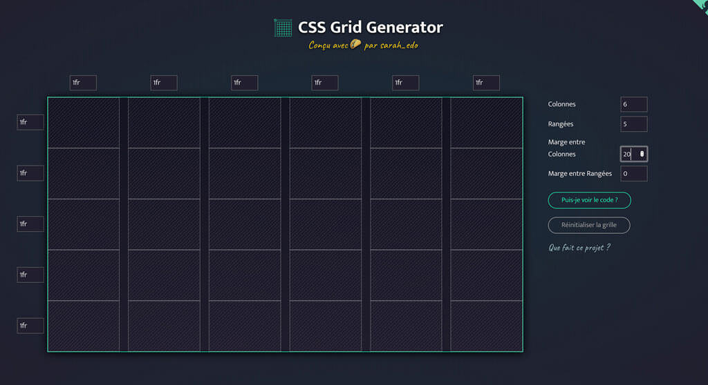 CSS Grid Generator